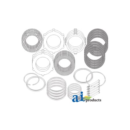 A & I Products Planetary Brake Kit 15" x15" x5.5" A-PBK580